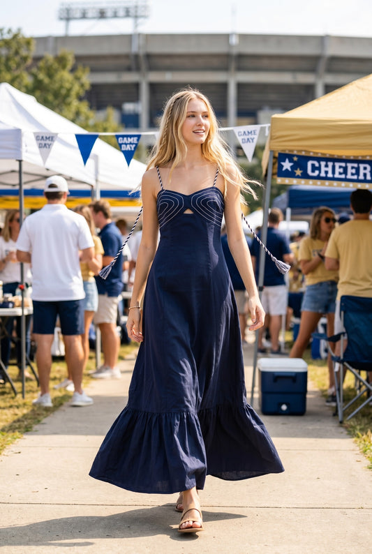 Corset Inspired Maxi Dress