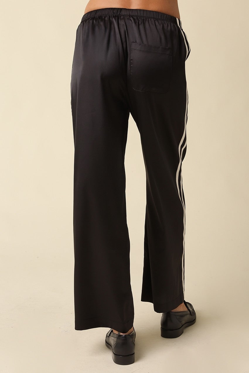 Maggie Satin Track Pants