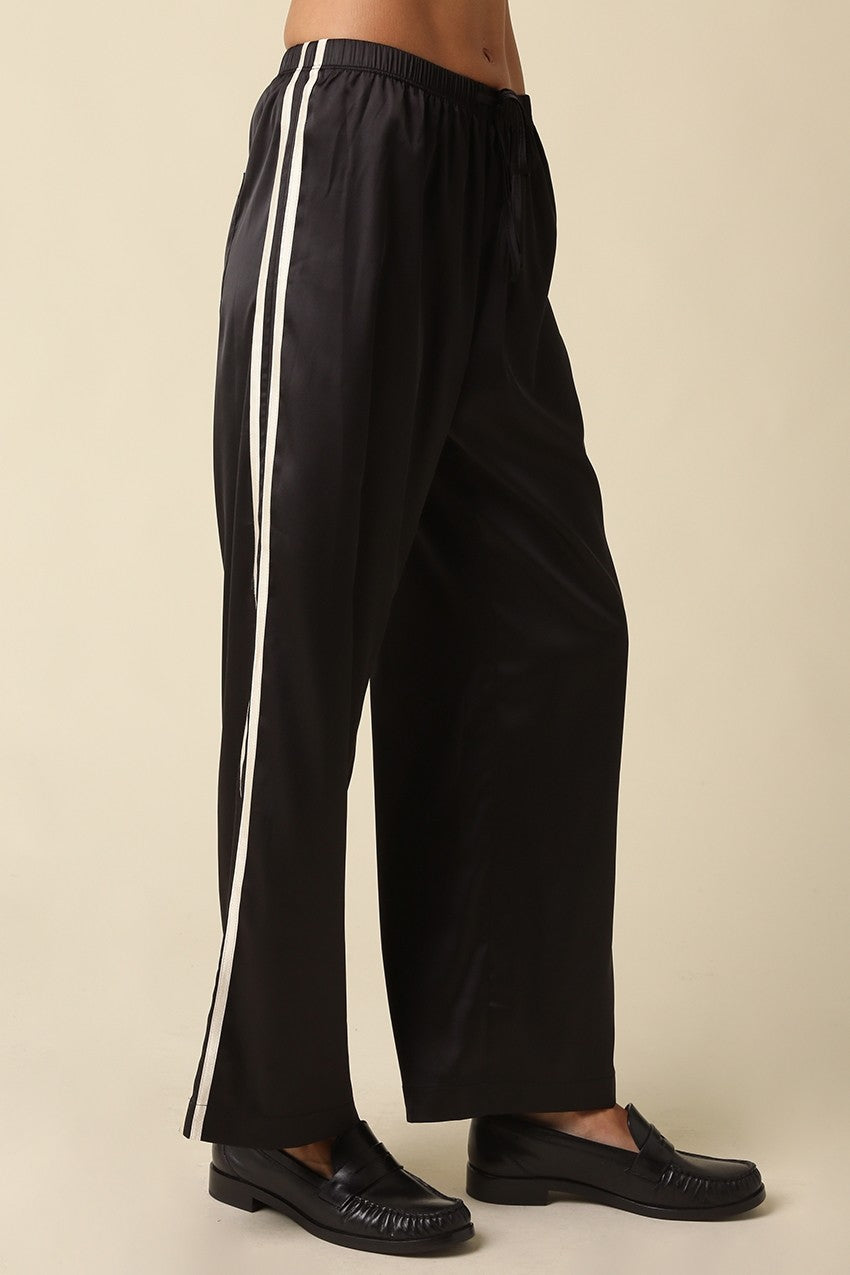 Maggie Satin Track Pants