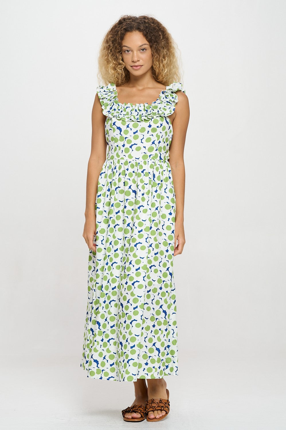 Spring Orchard Maxi Dress