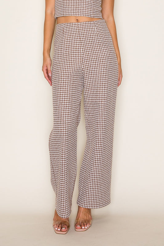 Thick and Cozy Checkered Set (Top)